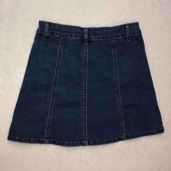 American Rag Button Front Denim Skirt - Picture 3 of 4